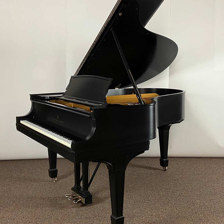 Steinway 1921 Ebony Satin Model O Farley's House of Pianos Madison, WI