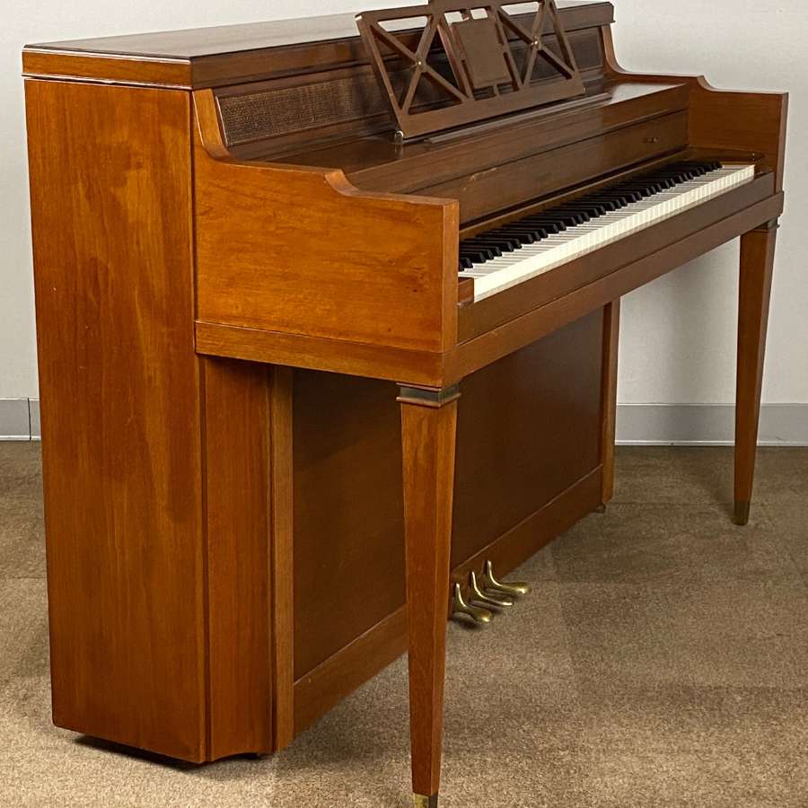 Everett Upright Piano | Satin Walnut | SN: 206979 | Used