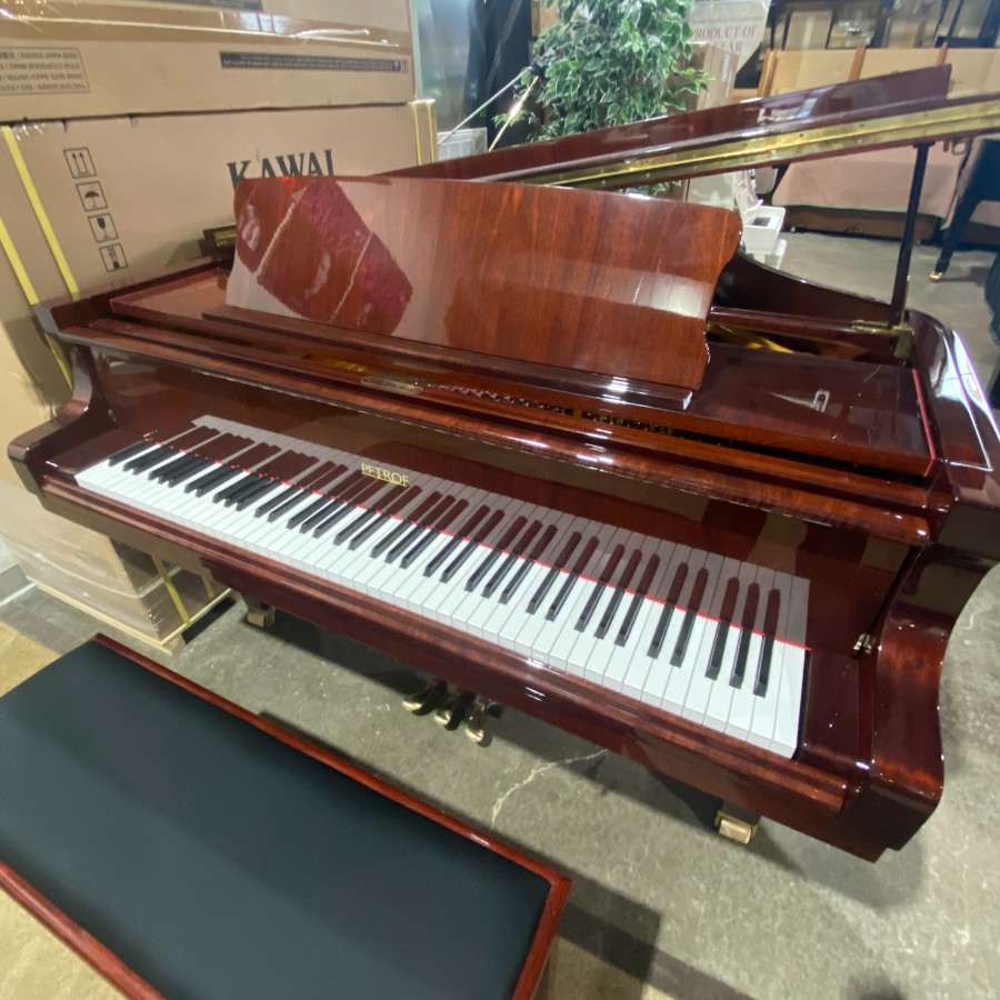 Petrof 1999 173 Mahogany Polish Grand Farley's House of Pianos