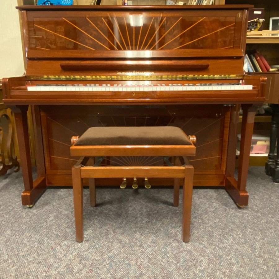 Schulze Pollman Walnut Studio Farley's House of Pianos Madison, WI